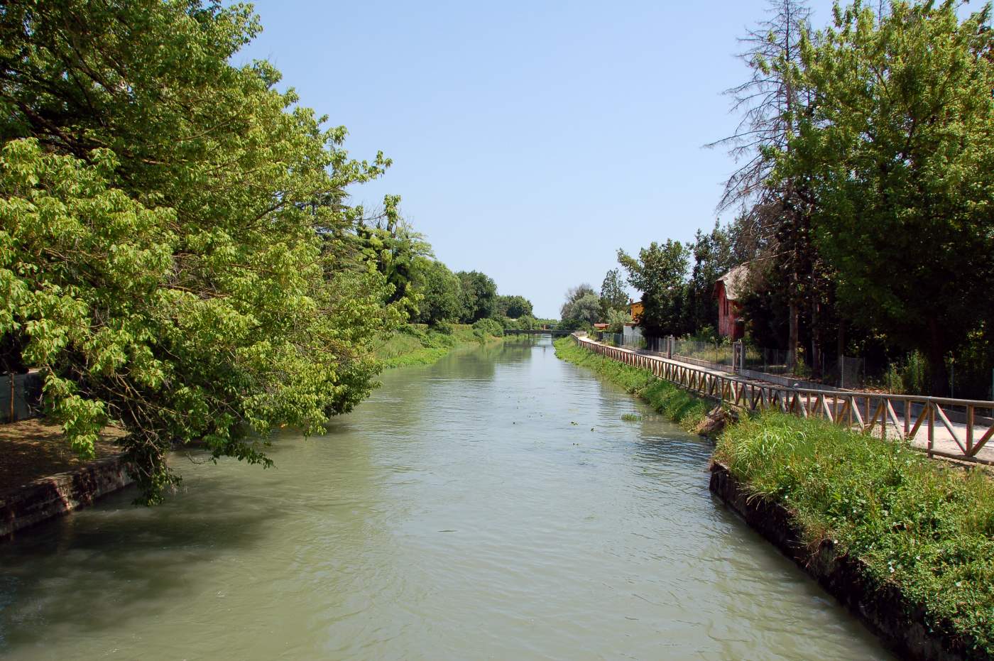 Il fiume Piavon a Cessalto